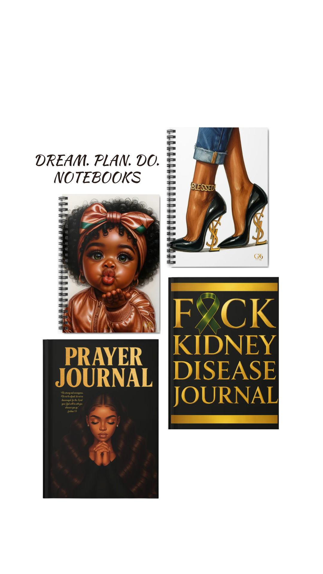 DREAM. PLAN. DO. NOTEBOOKS