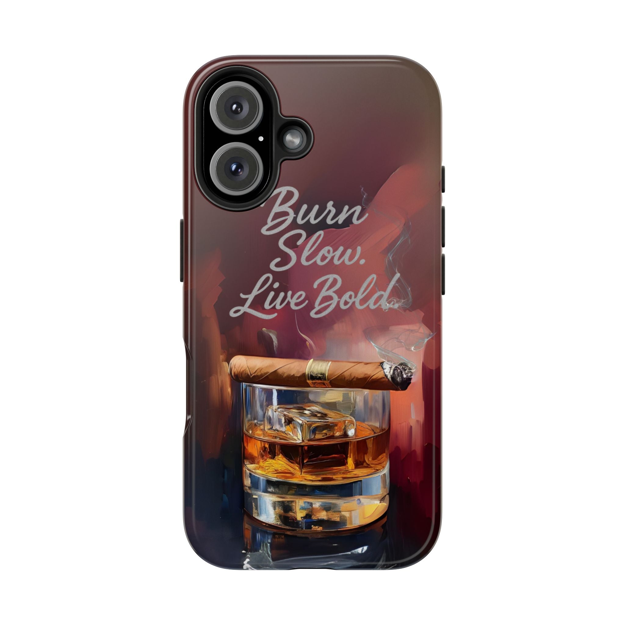 Bold Whiskey Phone Case, Tough Phone Cover for Men, Stylish Phone Accessory, Gift for Whiskey Lovers, Unique Drink Design Case