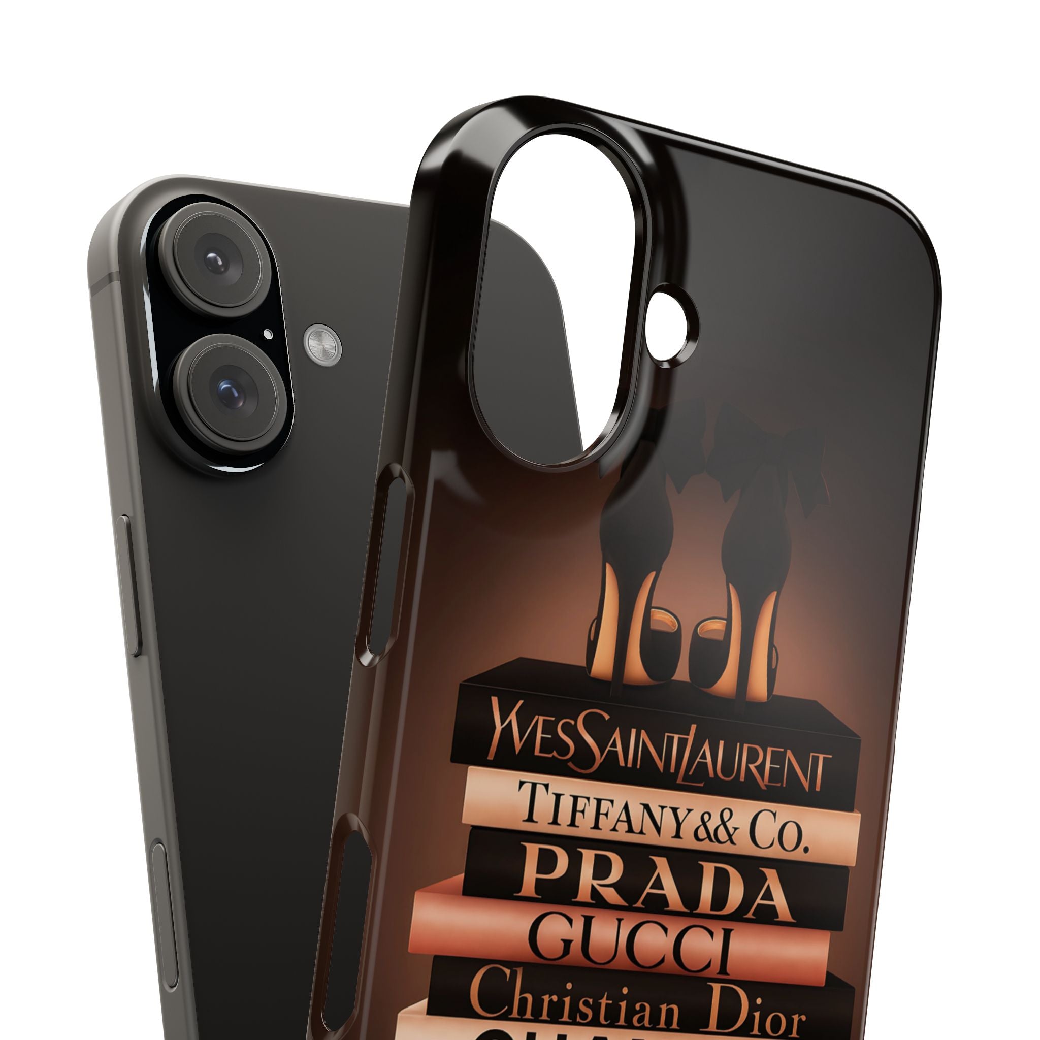 Chic Designer Phone Case for Fashion Lovers, Luxury Style, Slim Phone Protector, Trendy Gift for Her, Fashionista Accessory