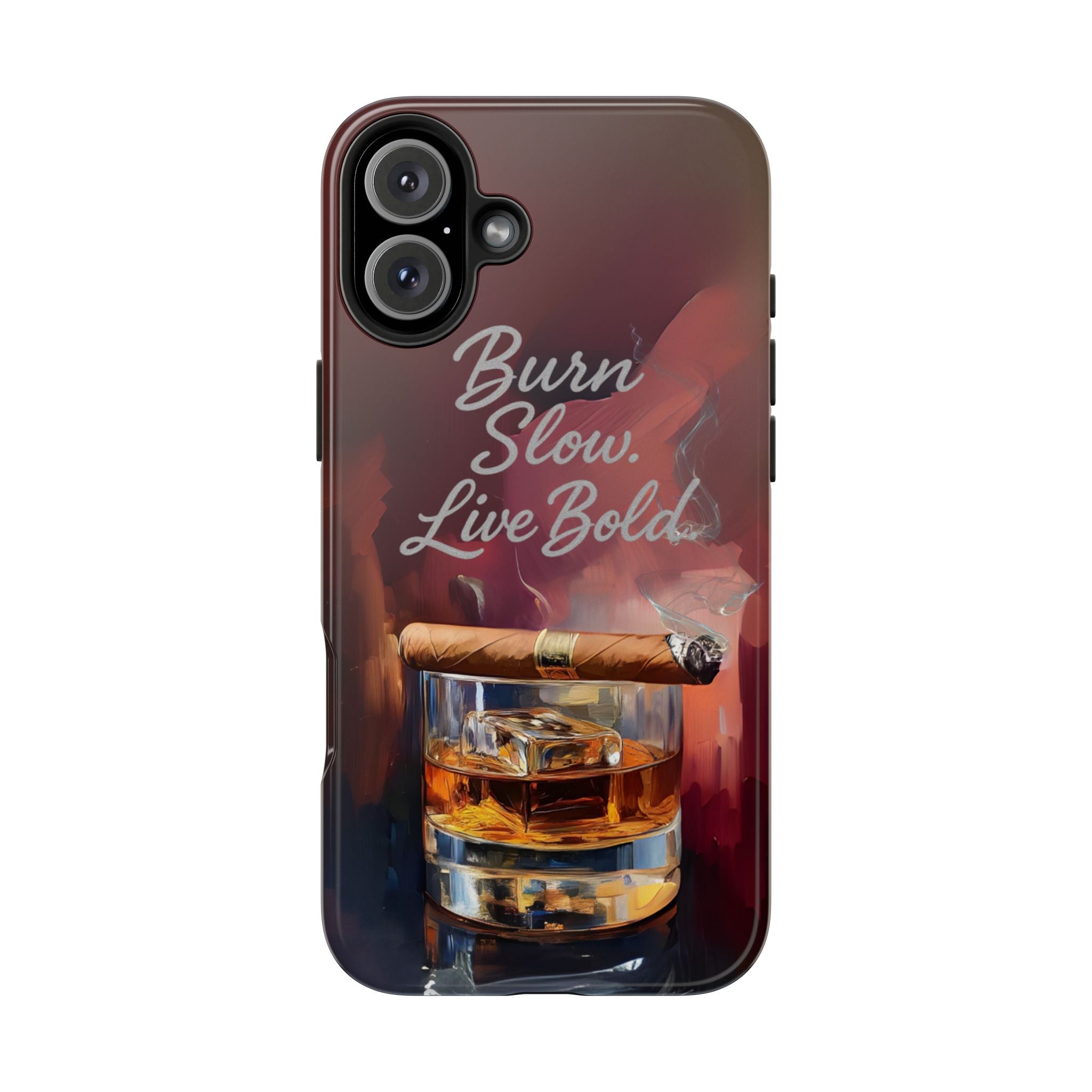 Bold Whiskey Phone Case, Tough Phone Cover for Men, Stylish Phone Accessory, Gift for Whiskey Lovers, Unique Drink Design Case