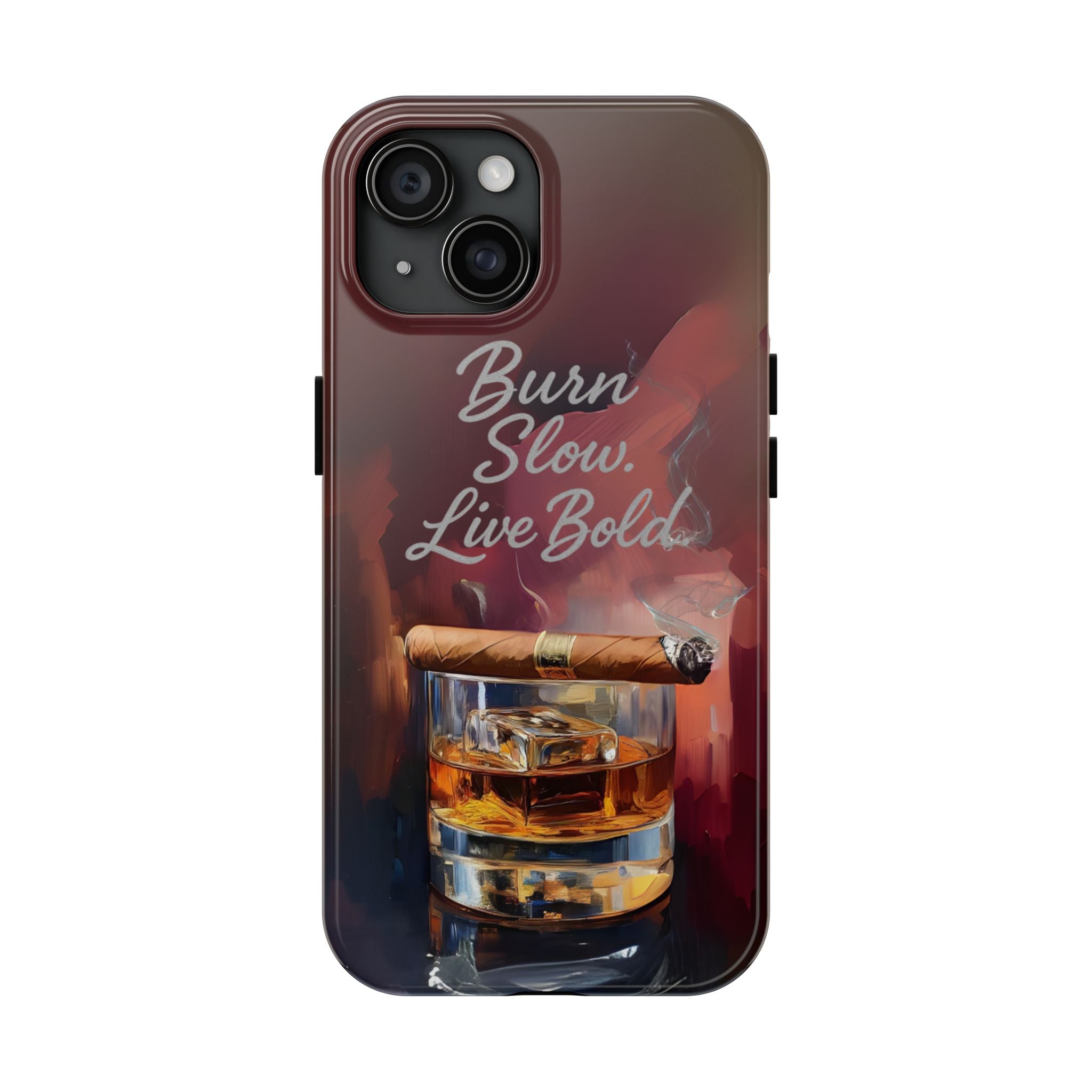 Bold Whiskey Phone Case, Tough Phone Cover for Men, Stylish Phone Accessory, Gift for Whiskey Lovers, Unique Drink Design Case