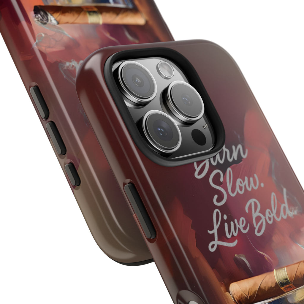 Bold Whiskey Phone Case, Tough Phone Cover for Men, Stylish Phone Accessory, Gift for Whiskey Lovers, Unique Drink Design Case
