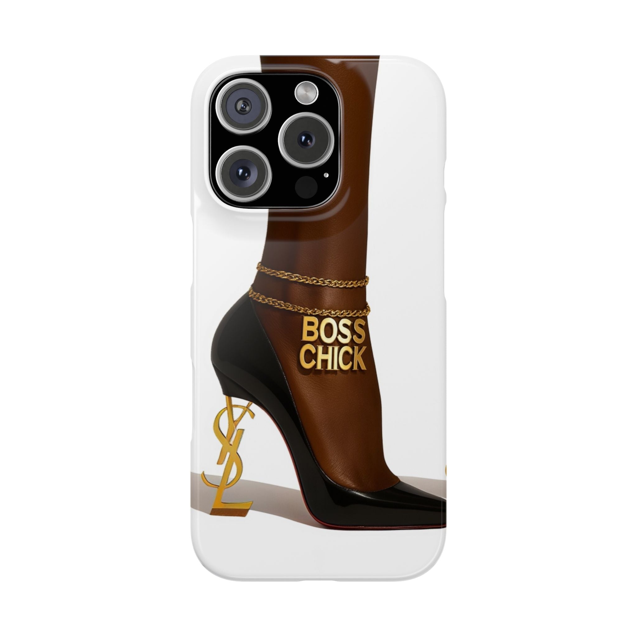 Chic Boss Phone Case, Stylish Slim Phone Cover, Fashionable Tech Accessory, Gift for Her, Trendy Smartphone Case