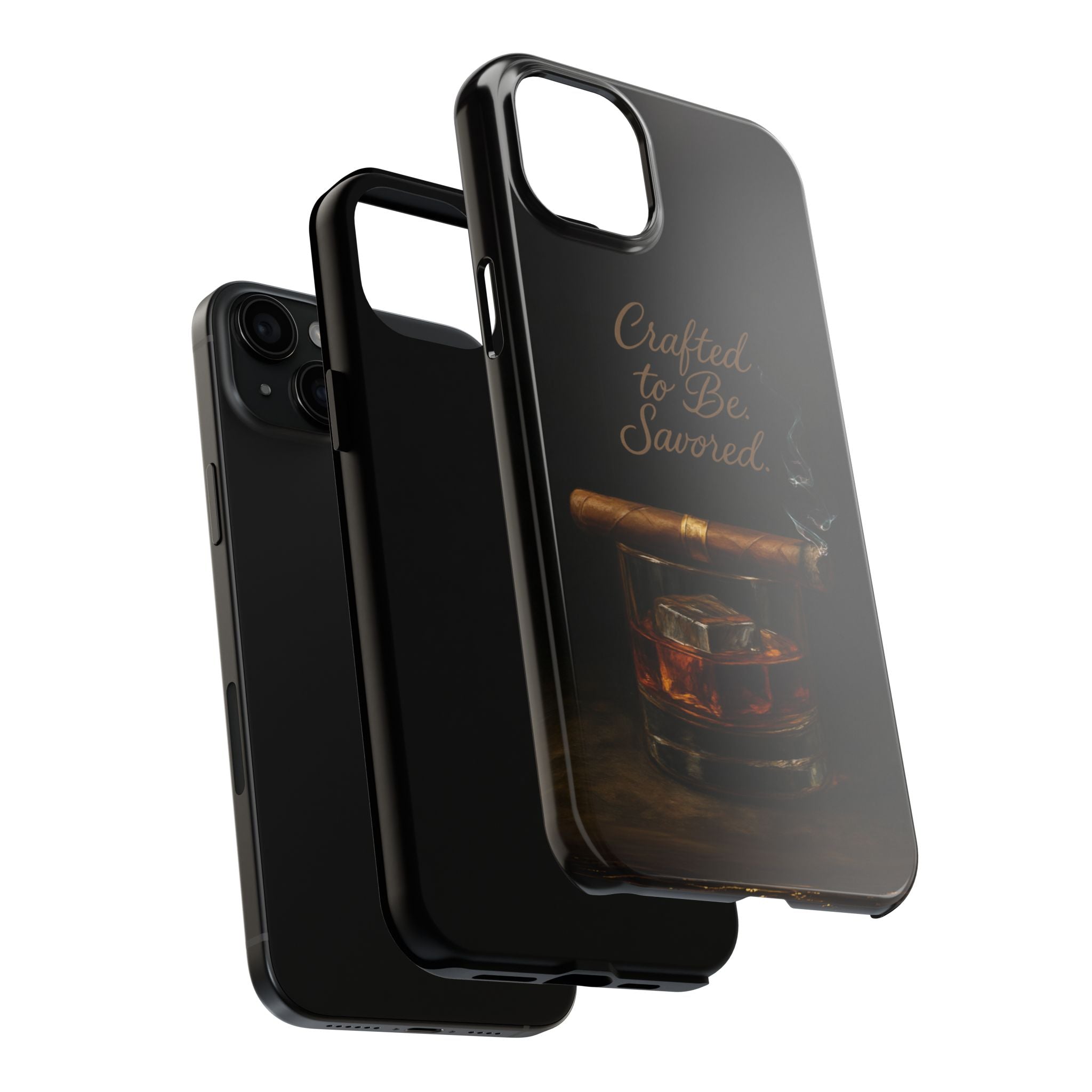 Whiskey Lover Tough Phone Case | Durable Cell Phone Cover for Men, Ideal Gift for Father's Day, Birthday, Appreciation