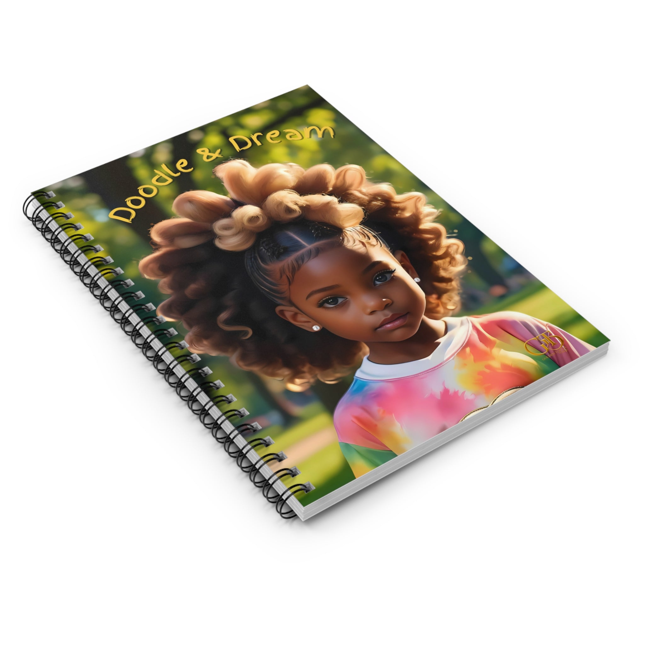 Whimsical Spiral Notebook - Doodle & Dream, Artistic Journal, Cute Stationery, Gift for Kids, Creative Writing, School Supplies, [...]