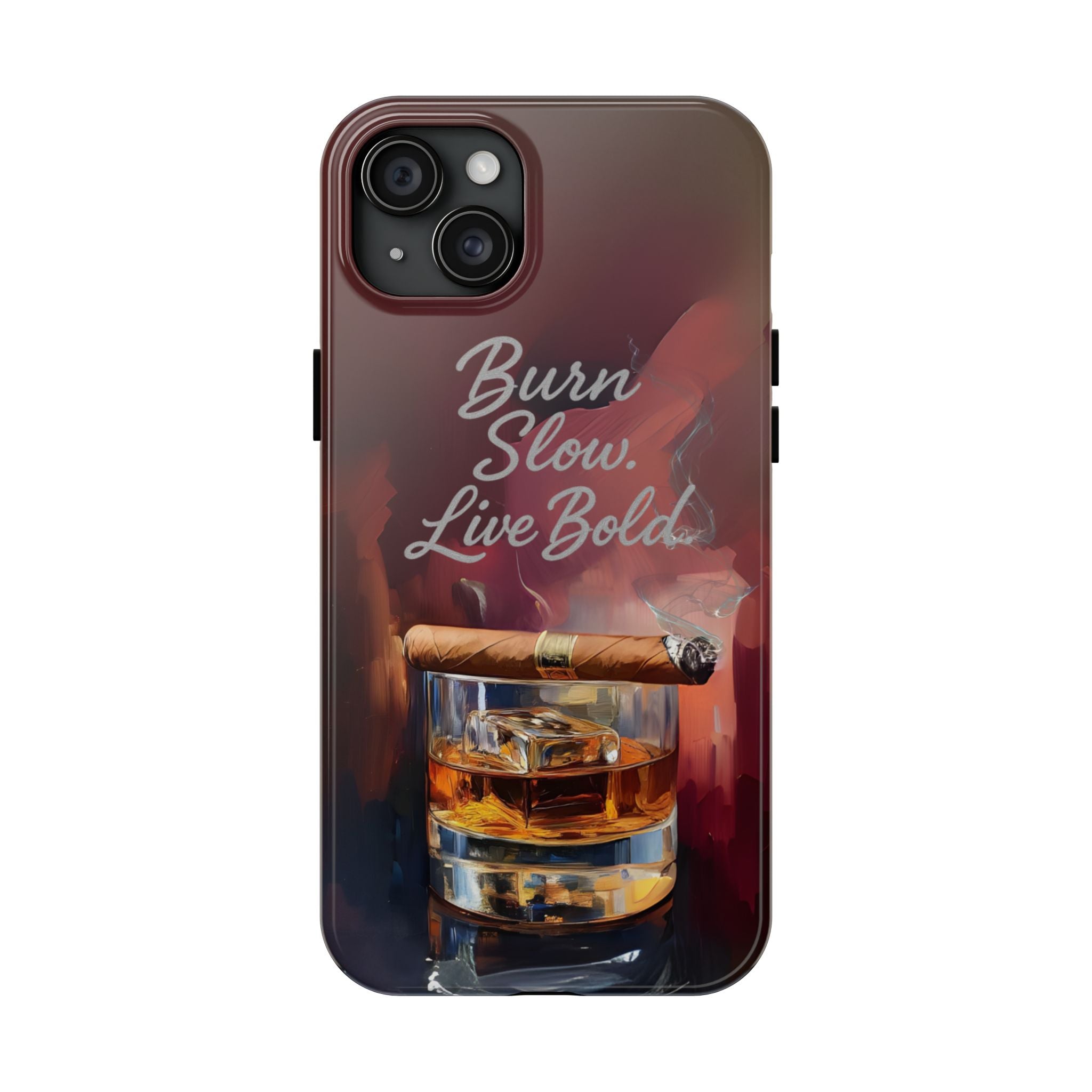Bold Whiskey Phone Case, Tough Phone Cover for Men, Stylish Phone Accessory, Gift for Whiskey Lovers, Unique Drink Design Case