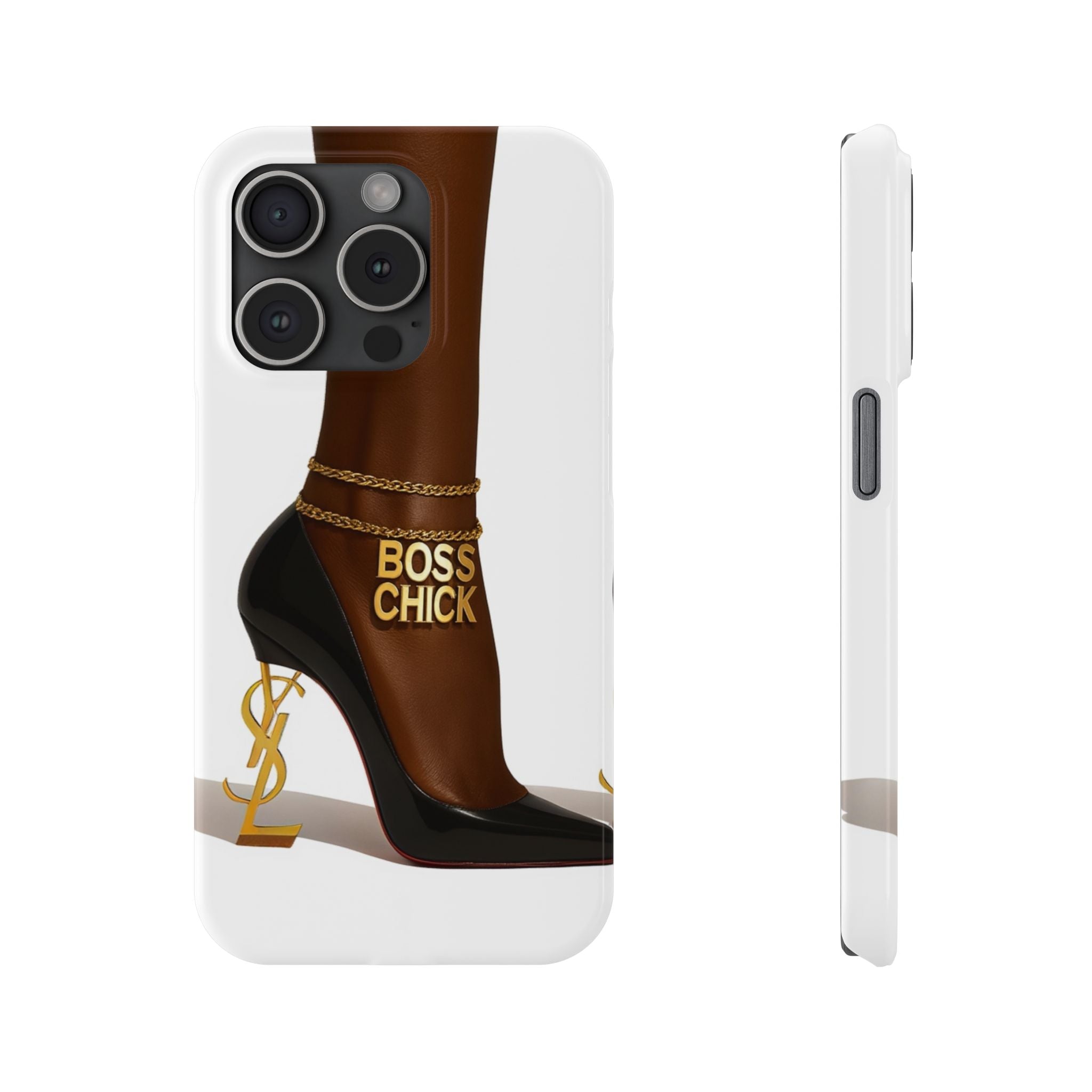 Chic Boss Phone Case, Stylish Slim Phone Cover, Fashionable Tech Accessory, Gift for Her, Trendy Smartphone Case