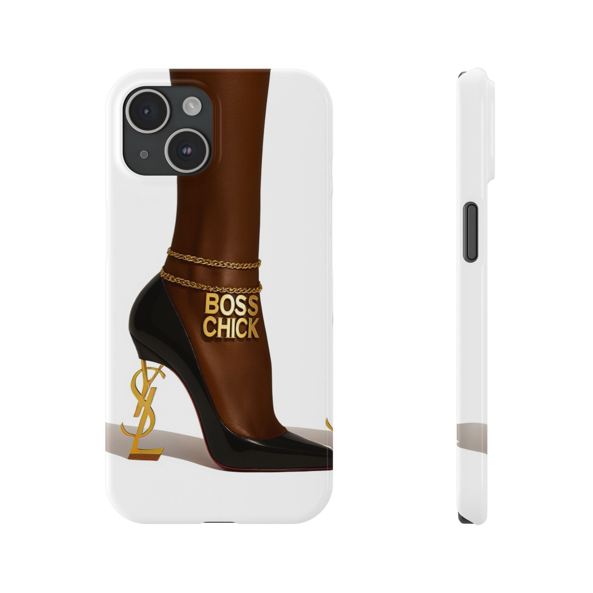 Chic Boss Phone Case, Stylish Slim Phone Cover, Fashionable Tech Accessory, Gift for Her, Trendy Smartphone Case