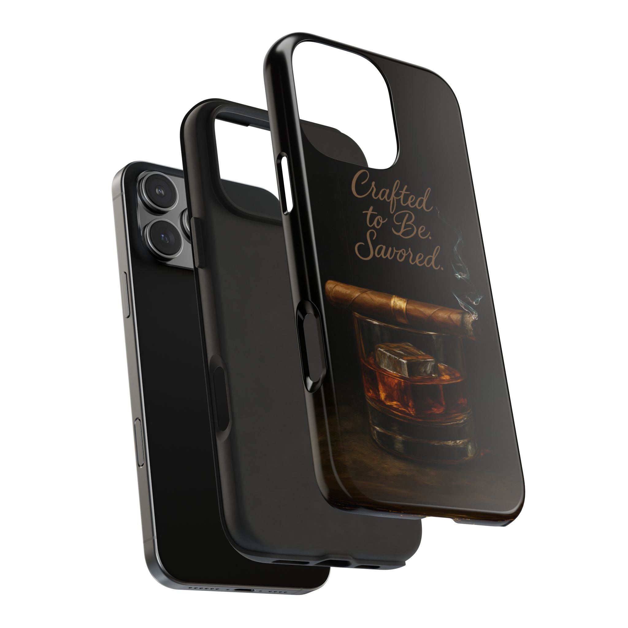Whiskey Lover Tough Phone Case | Durable Cell Phone Cover for Men, Ideal Gift for Father's Day, Birthday, Appreciation