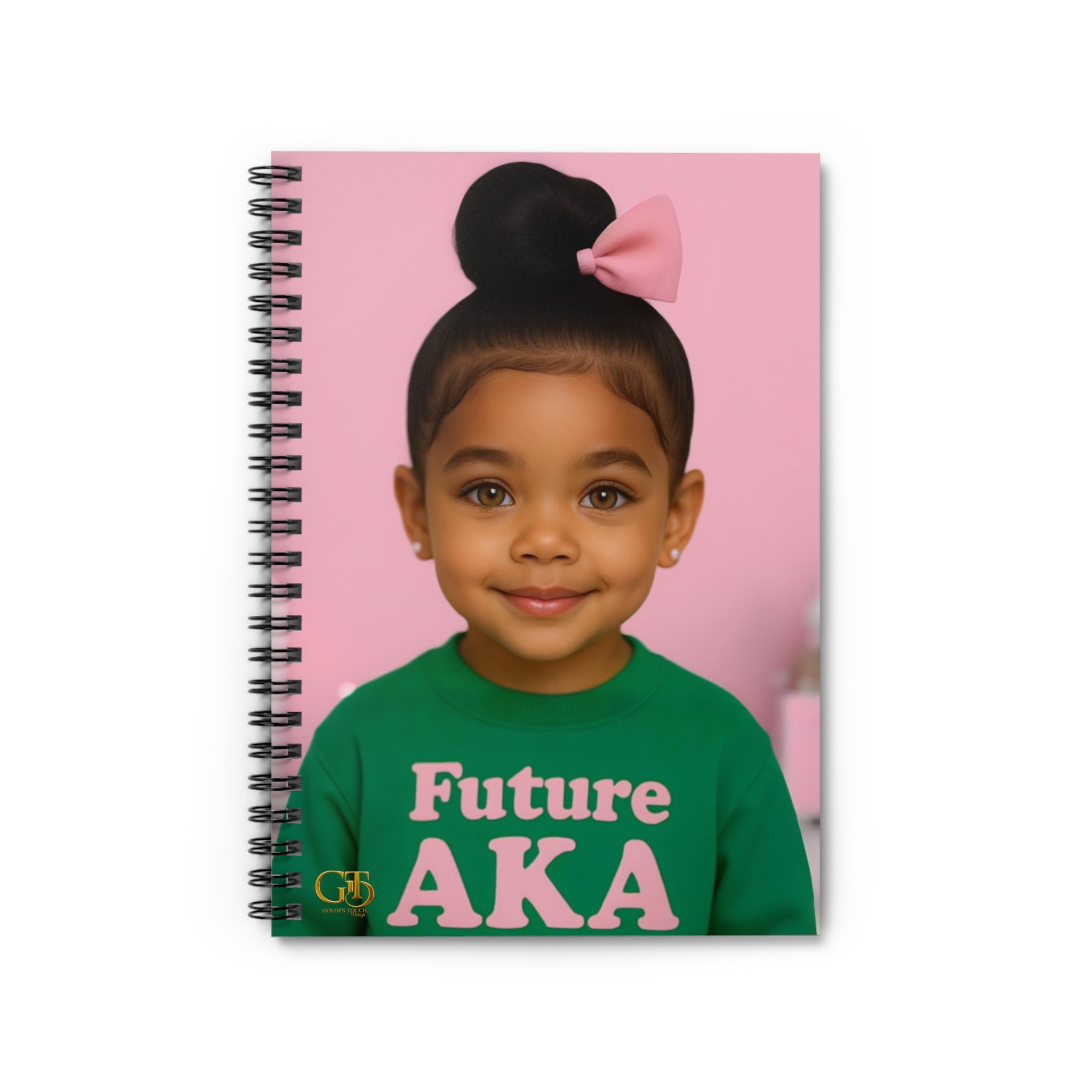 Future AKA Blooming Journal for Kids, Ruled Spiral Notebook, School Supplies, Cute Gift, Empowering Girls, Children's Journal