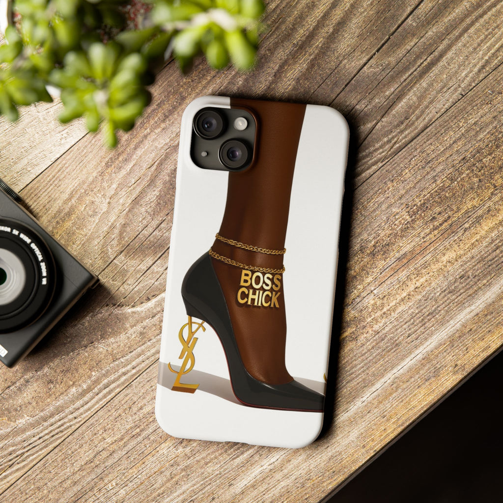 Chic Boss Phone Case, Stylish Slim Phone Cover, Fashionable Tech Accessory, Gift for Her, Trendy Smartphone Case