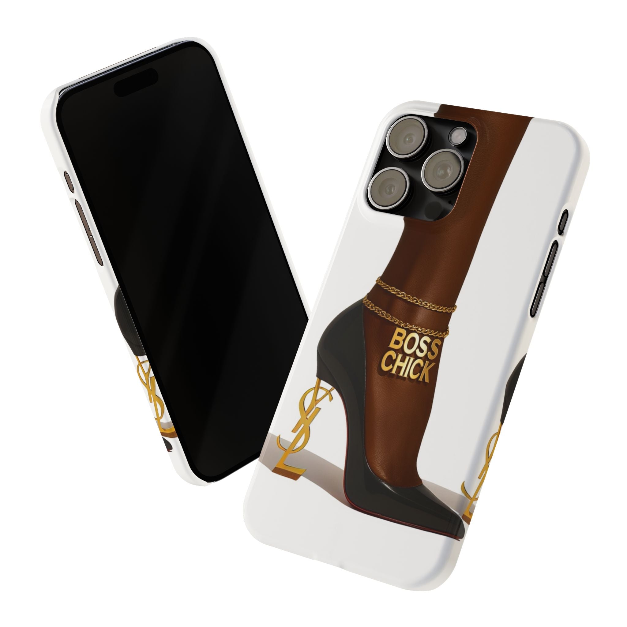 Chic Boss Phone Case, Stylish Slim Phone Cover, Fashionable Tech Accessory, Gift for Her, Trendy Smartphone Case