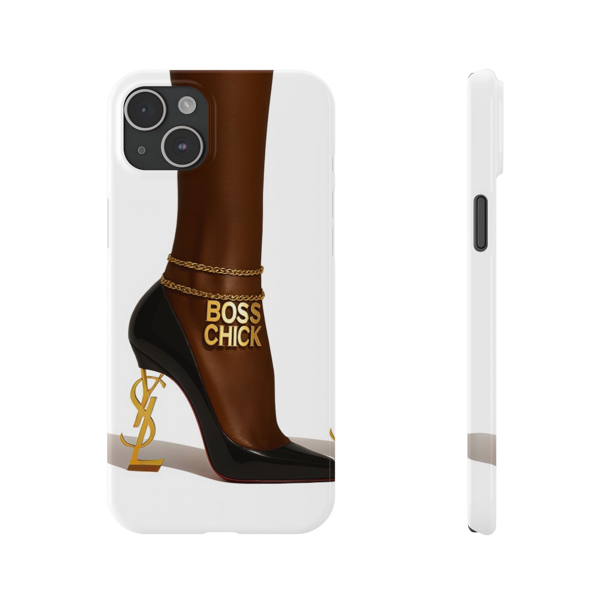 Chic Boss Phone Case, Stylish Slim Phone Cover, Fashionable Tech Accessory, Gift for Her, Trendy Smartphone Case