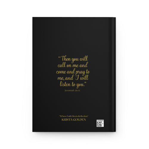 Elegant Prayer Journal for Spiritual Reflection, Inspirational Writing, Prayer Log, Religious Keepsake, Gift for Her