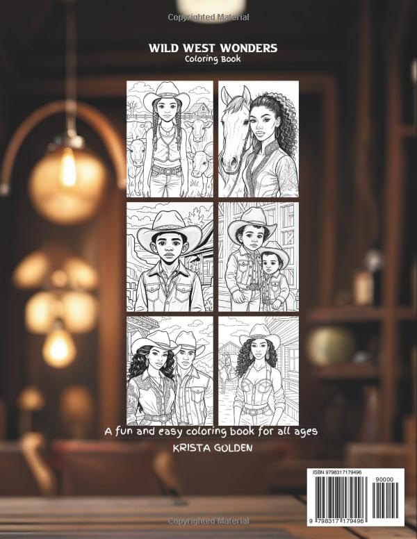 WILD WEST WONDERS COLORING BOOK