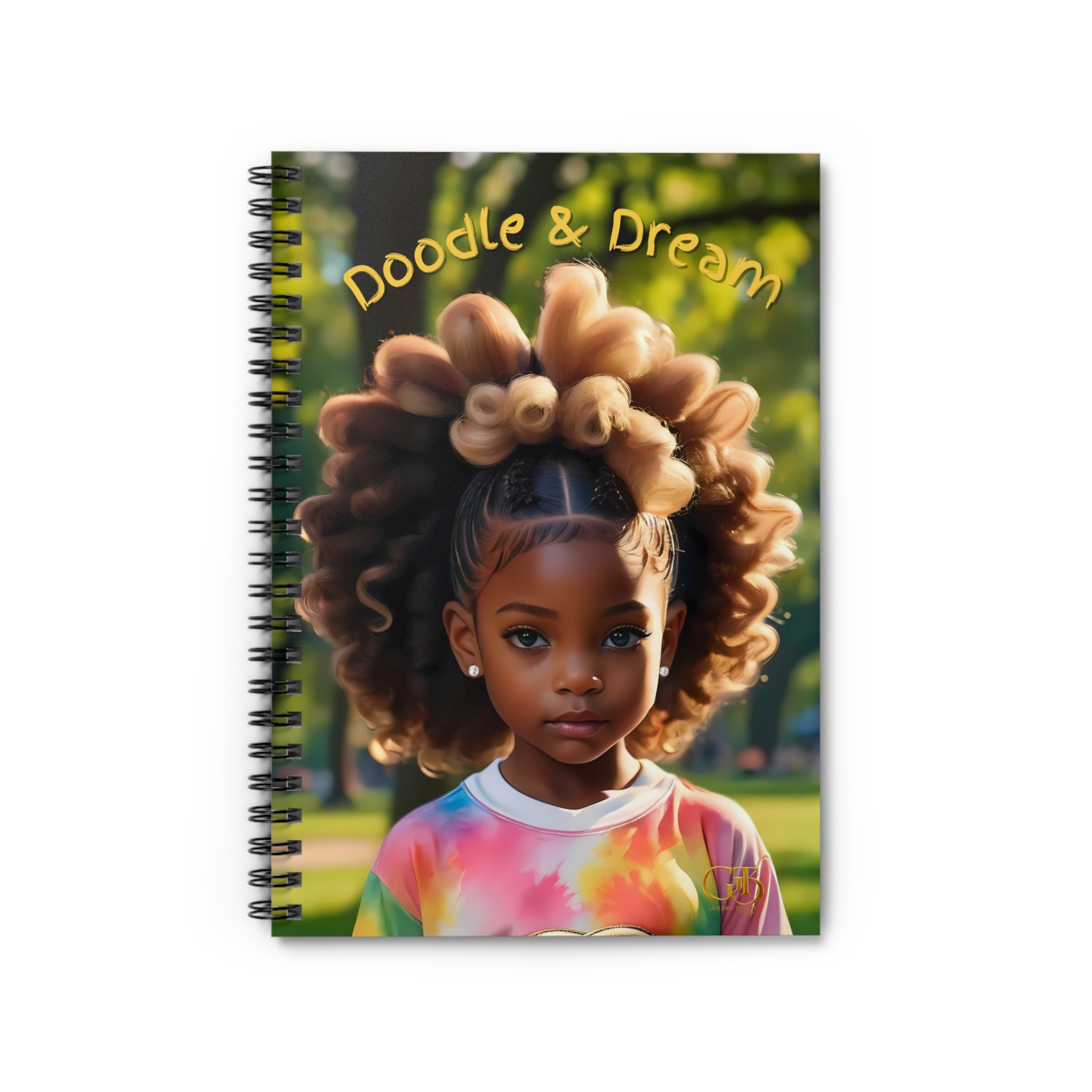 Whimsical Spiral Notebook - Doodle & Dream, Artistic Journal, Cute Stationery, Gift for Kids, Creative Writing, School Supplies, [...]