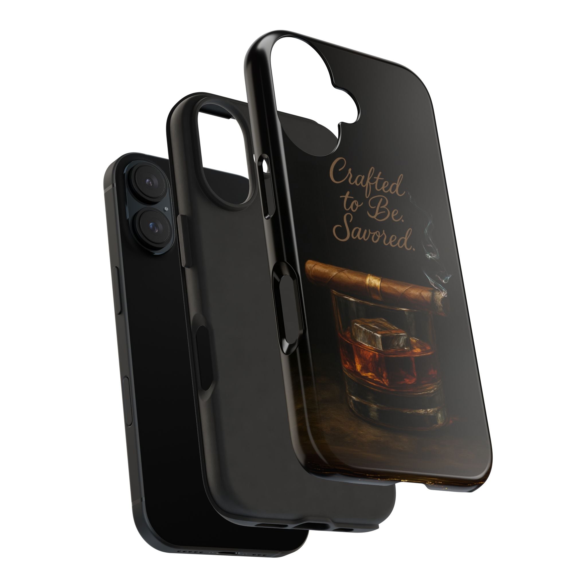 Whiskey Lover Tough Phone Case | Durable Cell Phone Cover for Men, Ideal Gift for Father's Day, Birthday, Appreciation