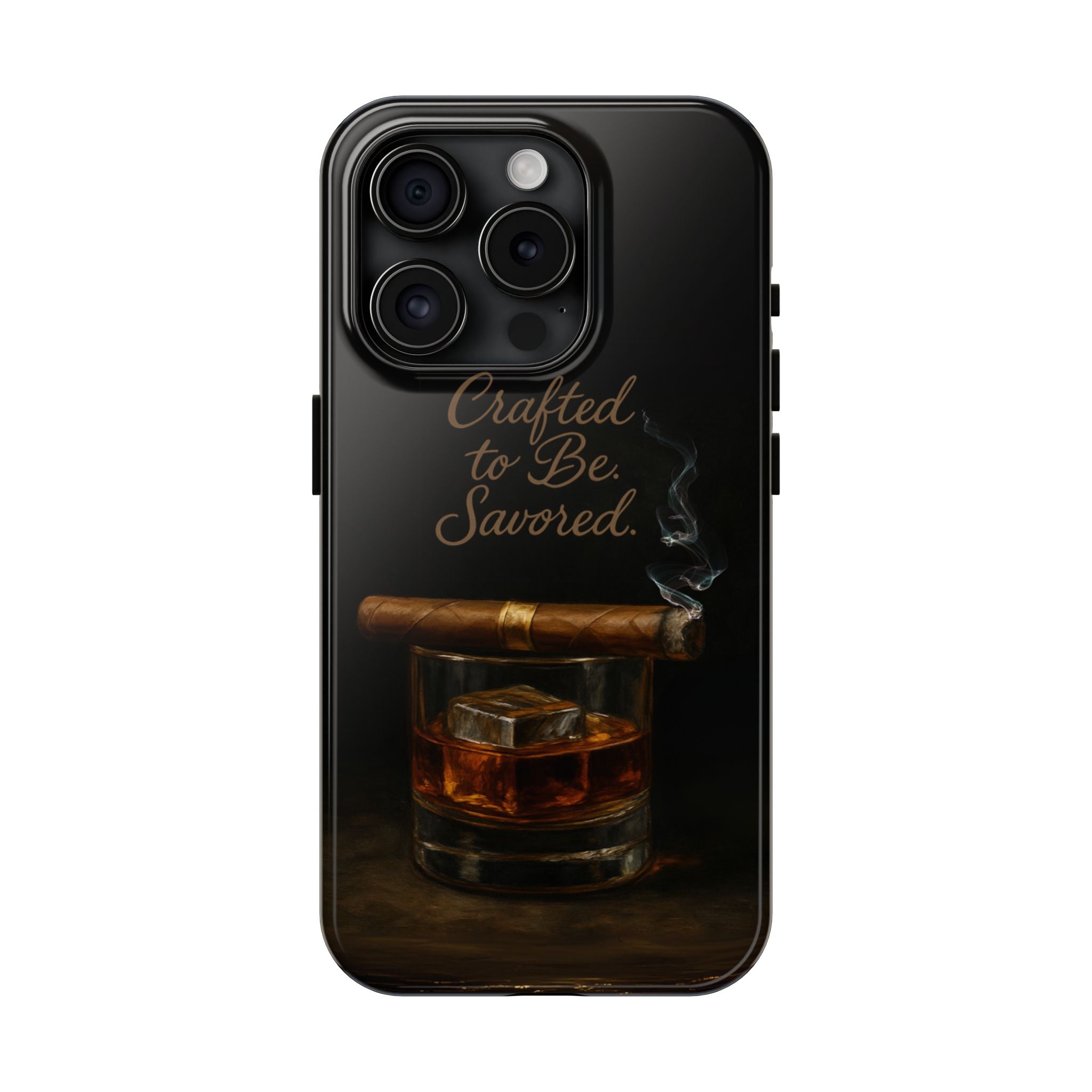Whiskey Lover Tough Phone Case | Durable Cell Phone Cover for Men, Ideal Gift for Father's Day, Birthday, Appreciation