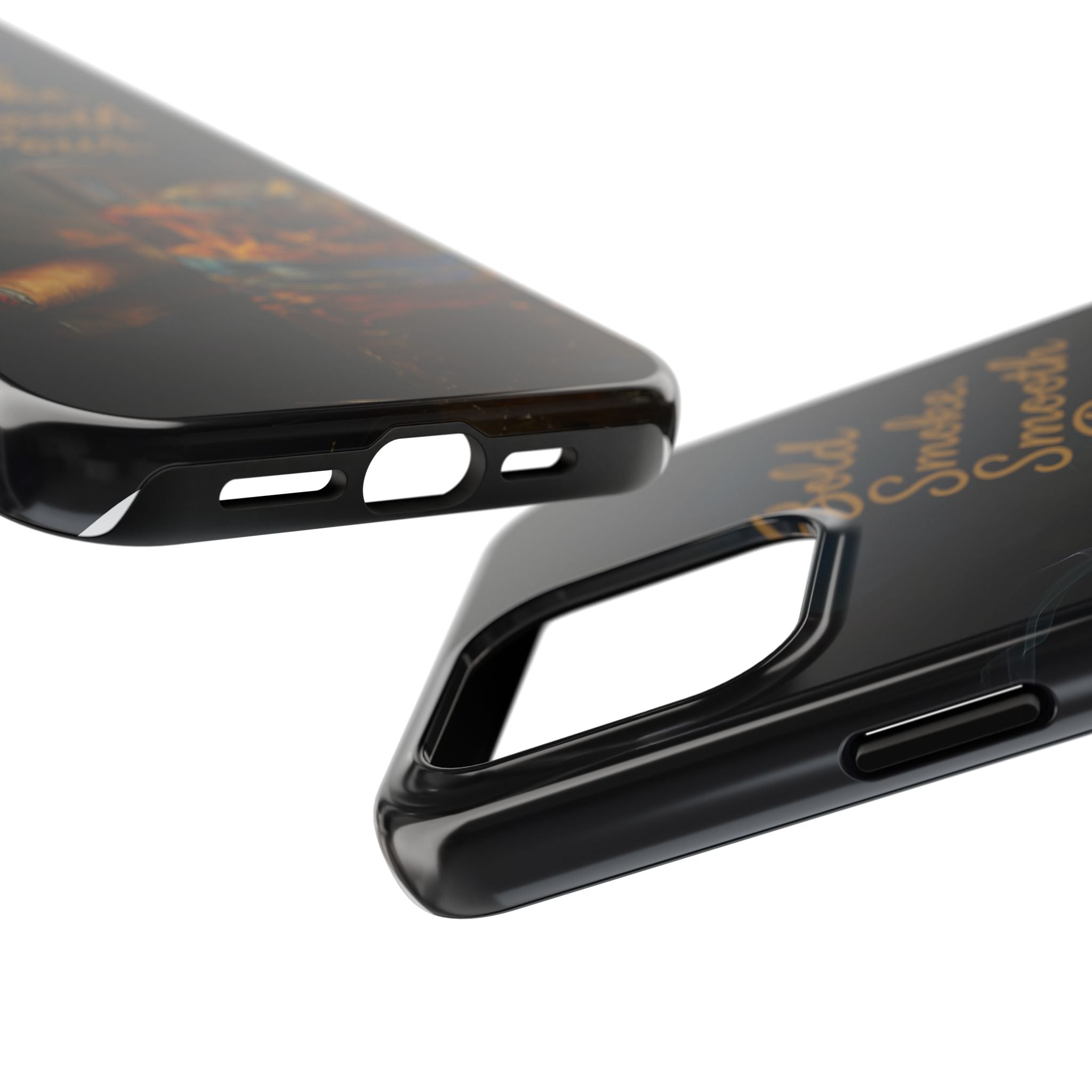 Bold Whiskey and Cigar Tough Phone Cases | Perfect Gift for Him | Unique Phone Accessory | Stylish Phone Protection | Alcohol Lover's Gift