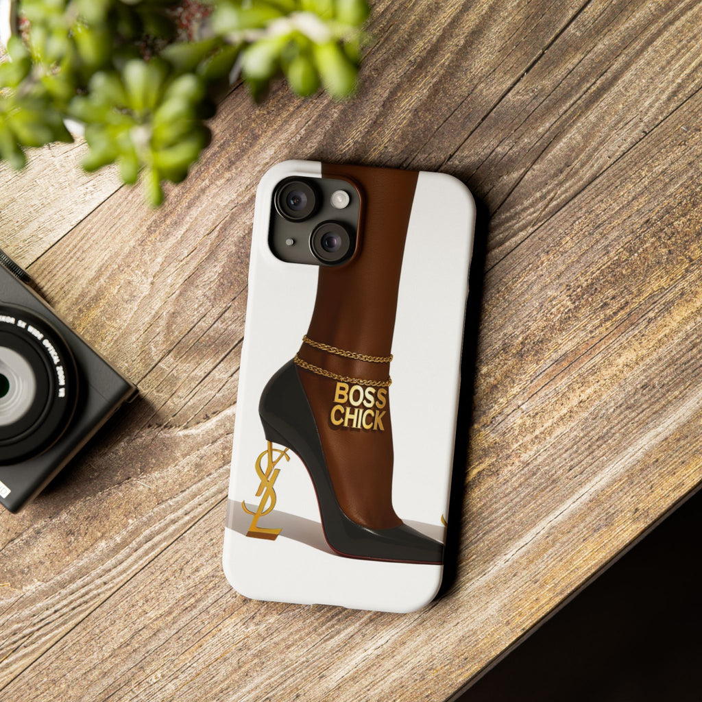 Chic Boss Phone Case, Stylish Slim Phone Cover, Fashionable Tech Accessory, Gift for Her, Trendy Smartphone Case